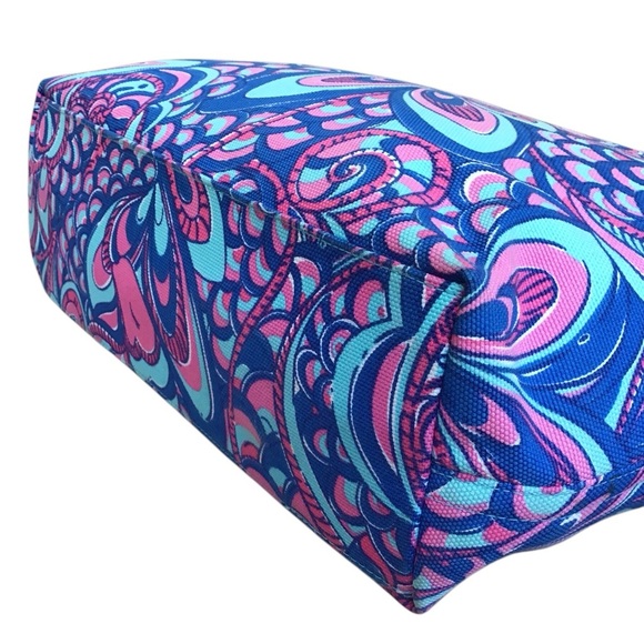 Lilly Pulitzer Paisley Canvas Tote - Picture 10 of 10